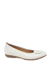 Gabor Rosta Ballerina Leather Shoes - Image 3 of 5
