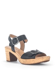 Gabor Fantastica Leather Open Toe Sandals - Image 3 of 5