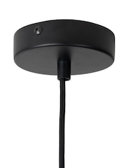 Leitmotiv Retro Green W. White Rayado Pendant Lamp - Image 2 of 3