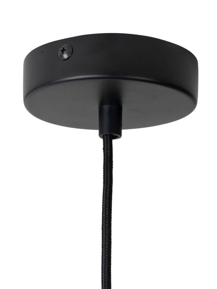 Leitmotiv Retro Green W. White Rayado Pendant Lamp - Image 2 of 3