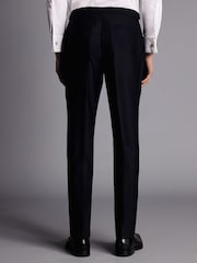 Charles Tyrwhitt Black Chrome Slim Fit Dinner Suit Trosusers - Image 2 of 3