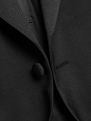 Charles Tyrwhitt Black Chrome Slim Fit Dinner Suit Trosusers - Image 3 of 3