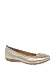 Gabor Rosta Ballerina Leather Shoes - Image 3 of 5