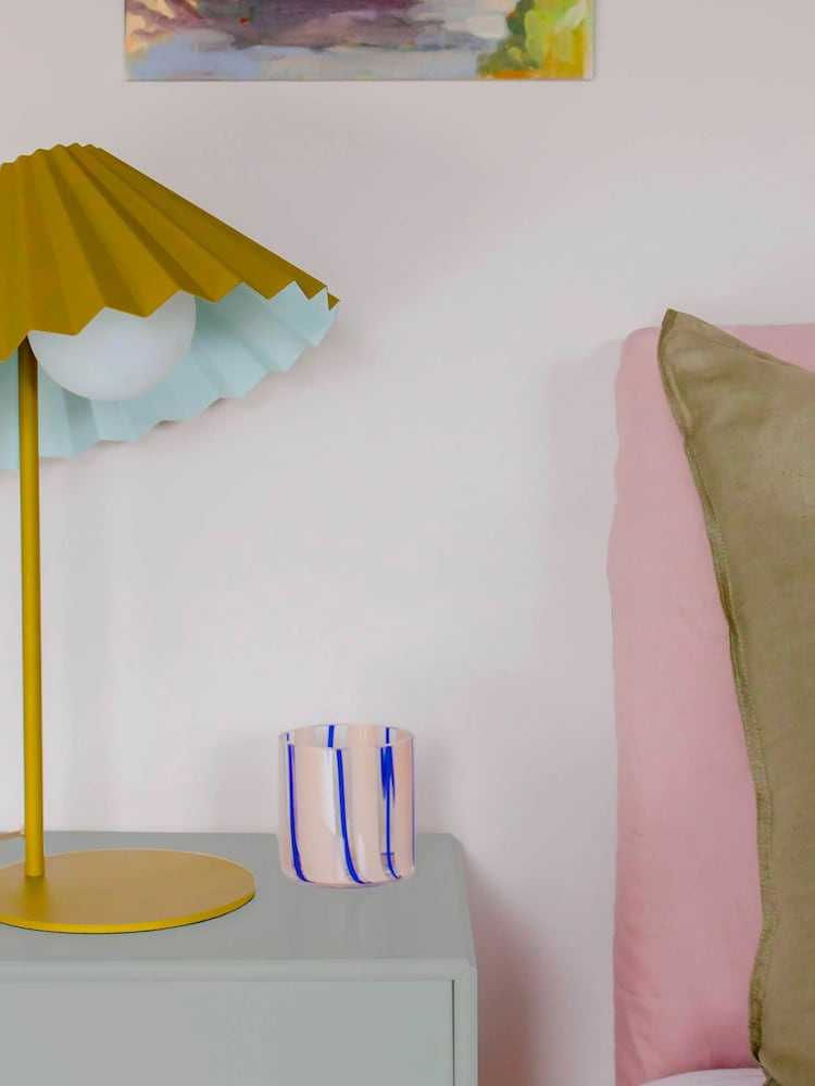 Houseof. Green The Pleat Table Lamp by Emma Gurner - Image 5 of 5