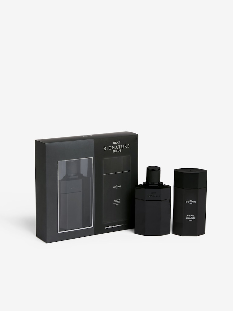 Signature Suede 100ml Eau de Parfum and 200ml Hair and Body Wash Gift Set - Image 1 of 3