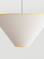 Houseof. White Plain Cone Ceiling Light - Image 4 of 4