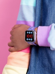 Peers Hardy Multi Disney Frozen Blue Printed Strap LED Watch - Image 2 of 4