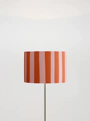 Houseof. Pink Small Stripe Print Ceiling Light - Image 4 of 4