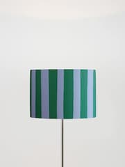 Houseof. Green Small Stripe Print Ceiling Light - Image 2 of 4