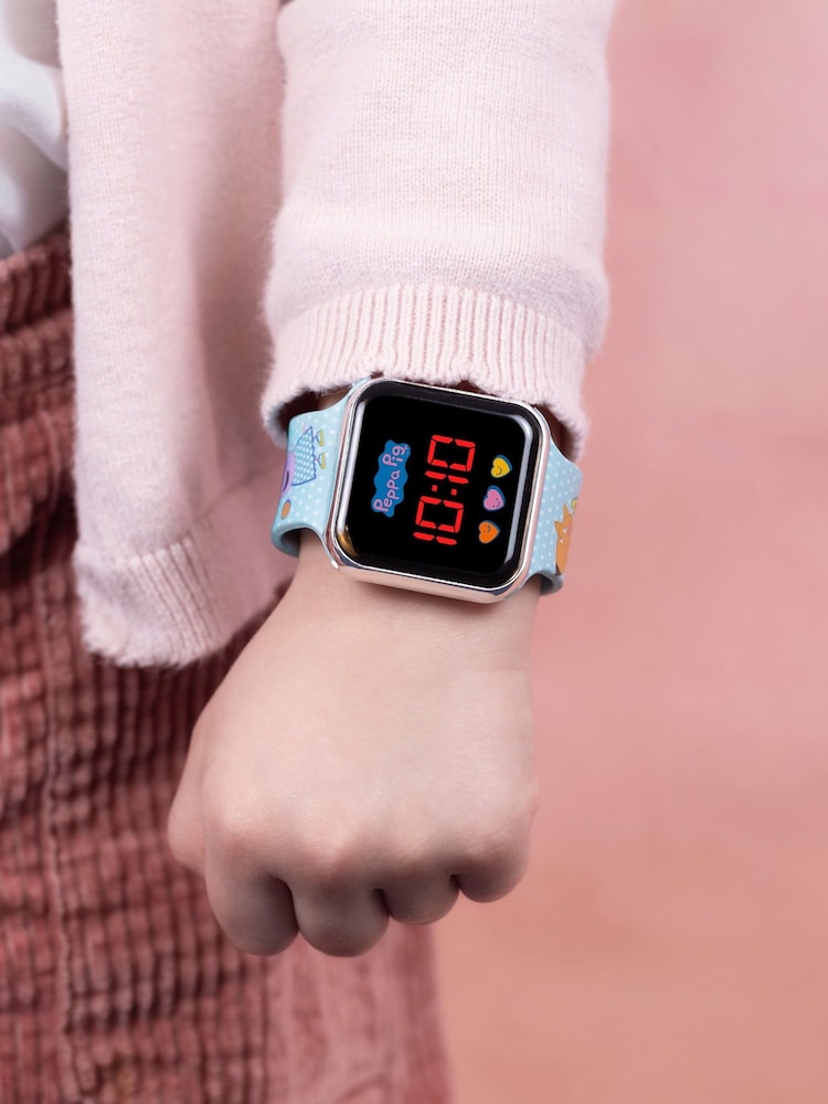 Peers Hardy Natural Hasbro Peppa Pig LED Strap Watch - Image 2 of 4