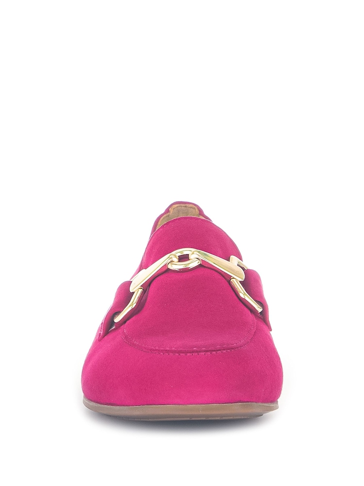 Gabor Jangle Leather Loafer Shoes - Image 4 of 5
