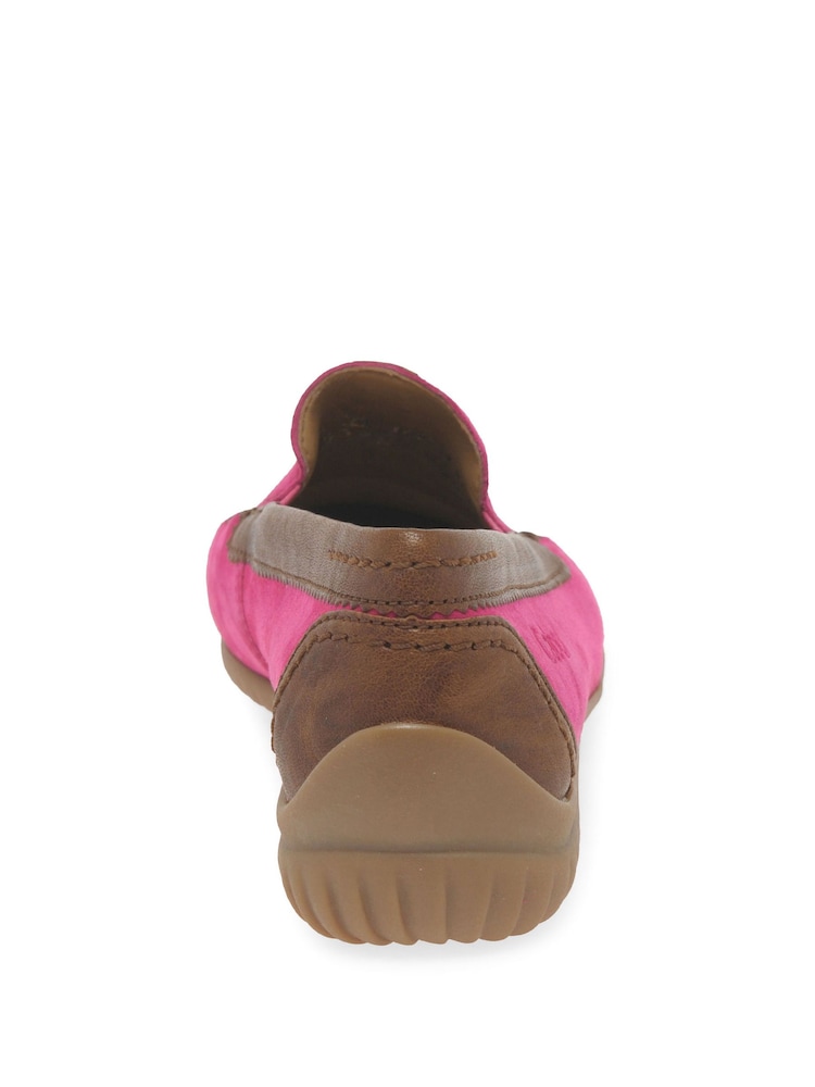 Gabor Wide Fit California Corda Nubuck Moccassins - Image 4 of 5