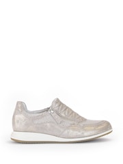 Gabor Wide Fit Janis Muschel Trainers - Image 1 of 5