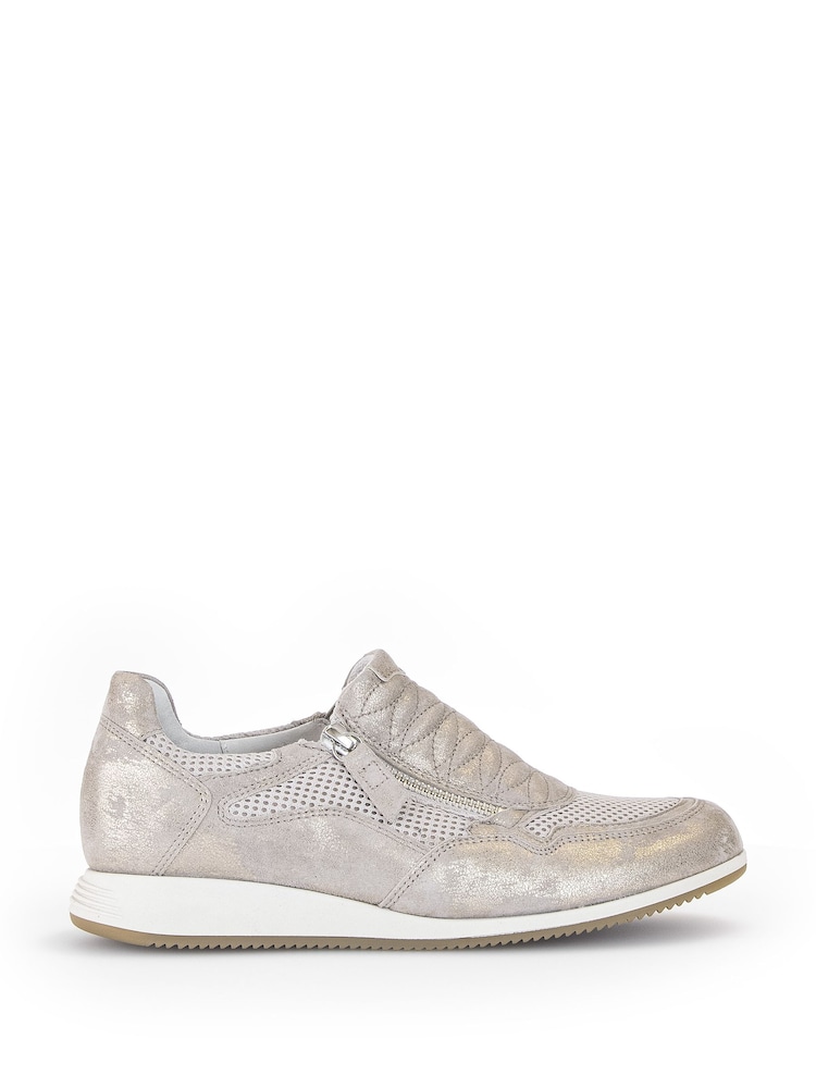 Gabor Wide Fit Janis Muschel Trainers - Image 1 of 5