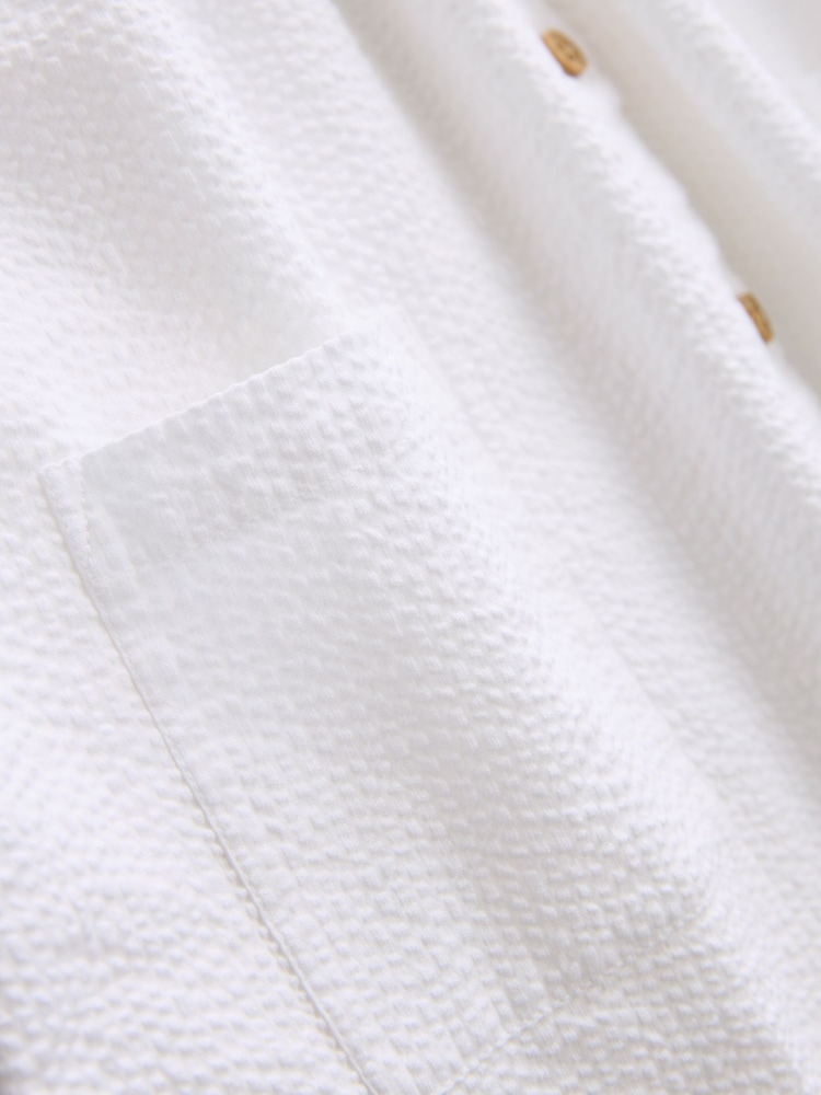 White Printed Collar Dress (3mths-10yrs) - Image 8 of 8