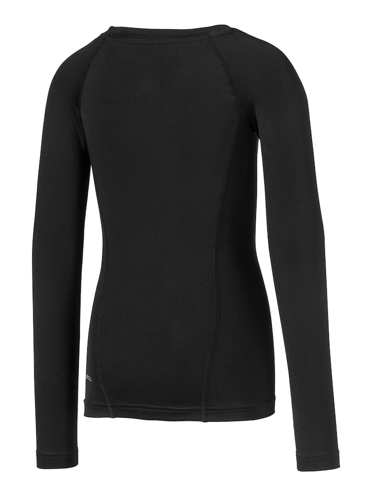 Черный - Детская футболка с длинными рукавами Puma - Image 2 of 2