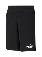 Puma Black Essentials Youth Sweat Shorts - Image 1 of 2