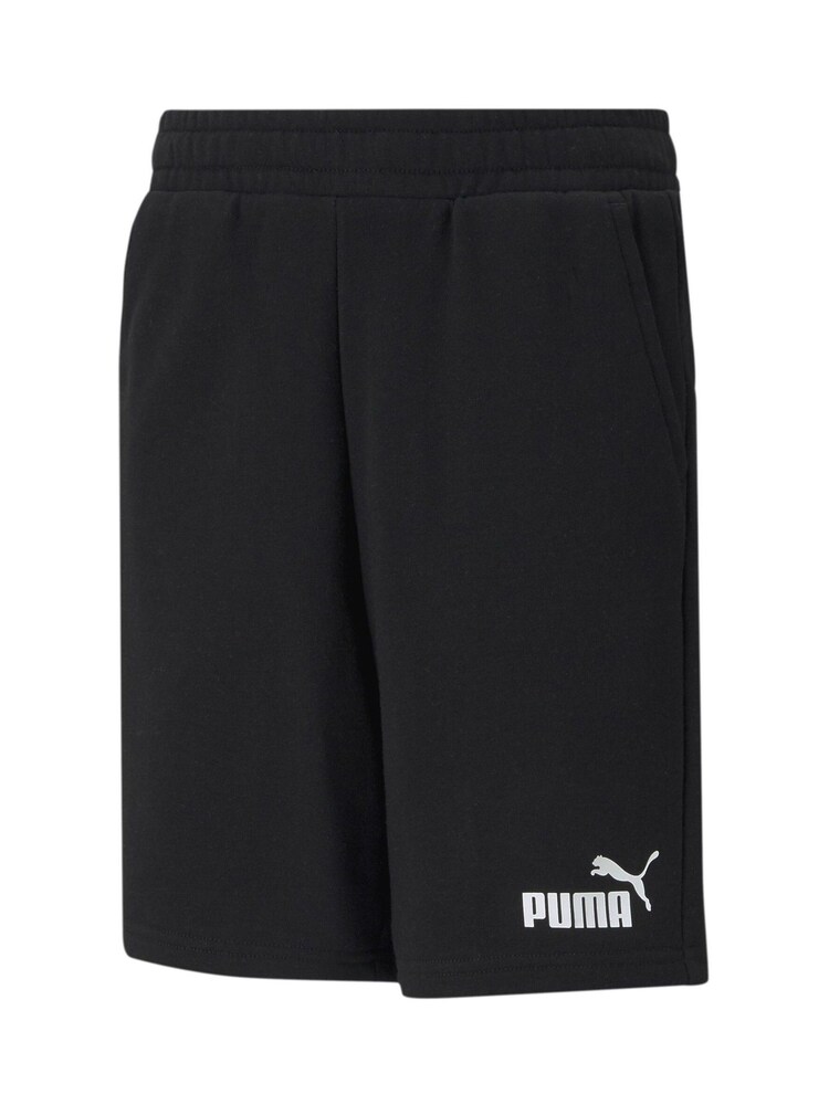 Puma Black Essentials Youth Sweat Shorts - Image 1 of 2