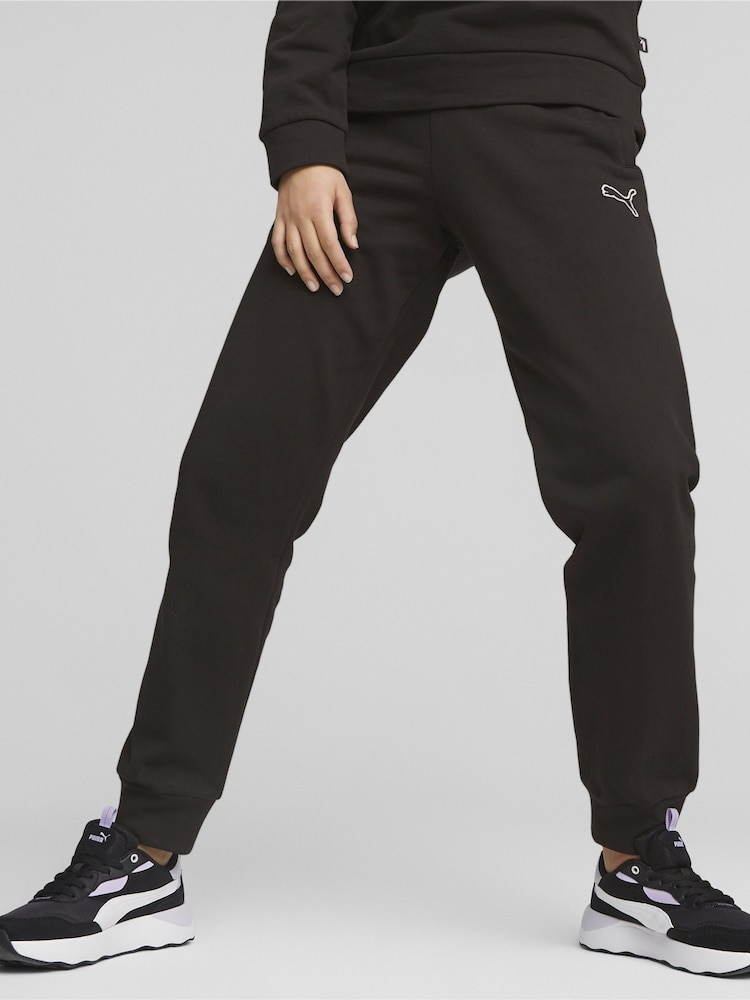 Puma Black Better Essentials Womens Sweat Joggers - Image 1 of 7