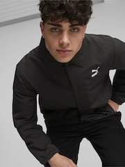 Puma Black Classics Mens Coach Jacket - Image 3 of 7