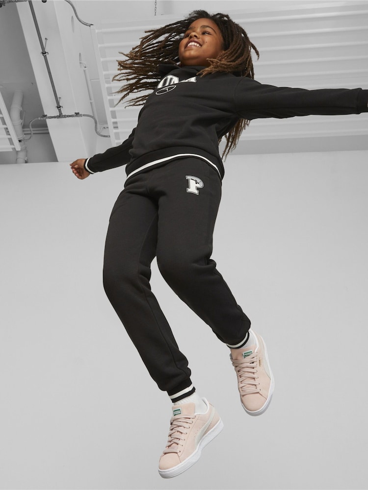 Puma Black Squad Youth Sweat Joggers - Image 2 of 5