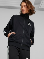 Puma Black Iconic T7 Mens Track Jacket - Image 1 of 7