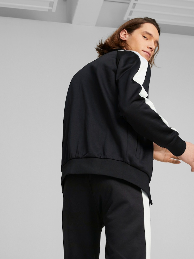 Puma Black Iconic T7 Mens Track Jacket - Image 2 of 7