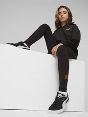 Puma Black ESS+ Logo Love Youth Printed Leggings - Image 3 of 5