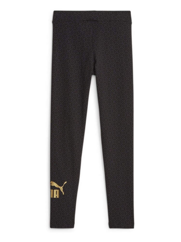 Puma Black ESS+ Logo Love Youth Printed Leggings - Image 5 of 5 Puma Black ESS+ Logo Love Youth Printed Leggings - Image 5 of 5