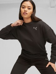 Puma Black BETTER ESSENTIALS Crew Jumper - Image 3 of 7