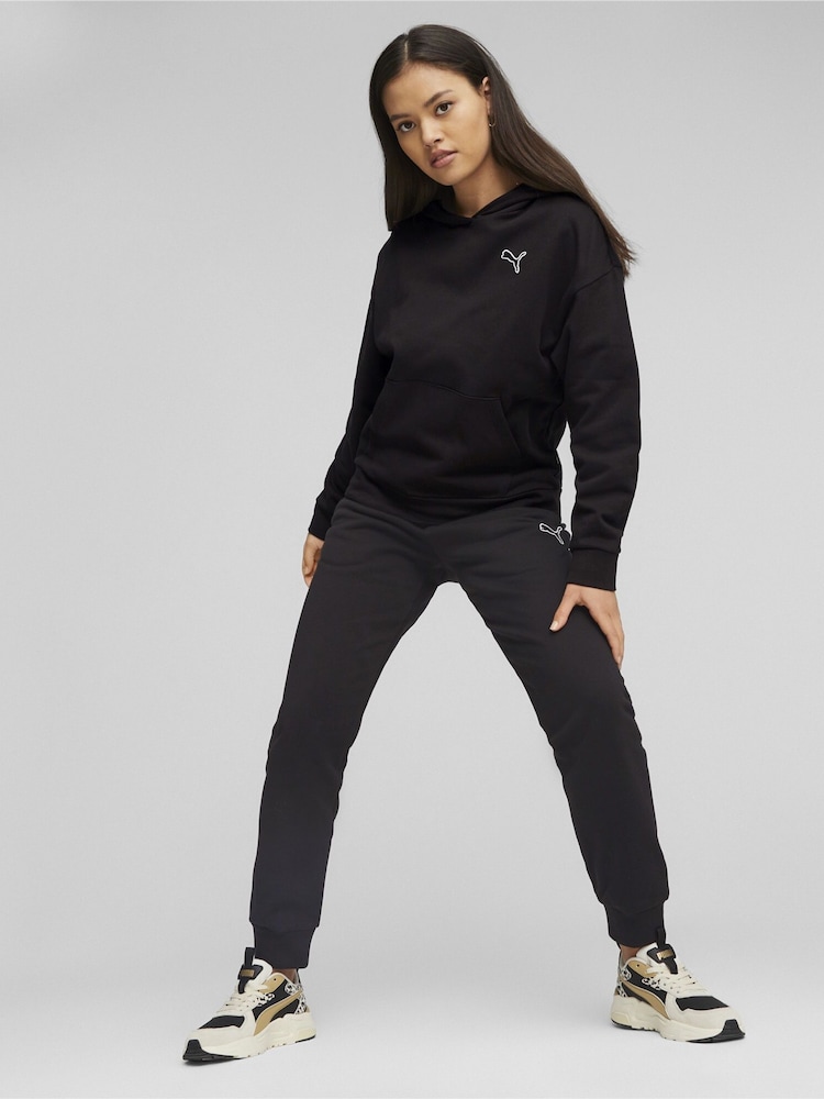 Puma Black Better Essentials Womens Hoodie - Image 1 of 7