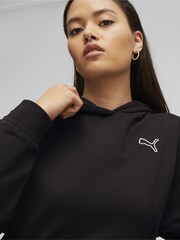Puma Black Better Essentials Womens Hoodie - Image 5 of 7