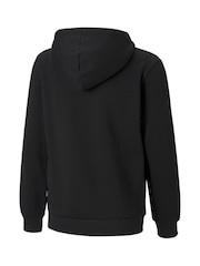 Puma Black Youth Essentials Big Logo Hoodie - Image 2 of 2