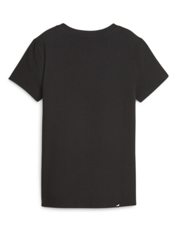 Puma Black Womens Structured T-Shirt - Image 5 of 5