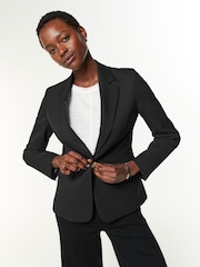 Schwarz - Tailored Einreihiger Blazer - Image 2 of 6