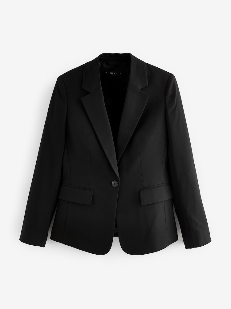 Schwarz - Tailored Einreihiger Blazer - Image 5 of 6