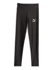 Puma Black T7 High Waist Shiny Youth Leggings - Image 4 of 5