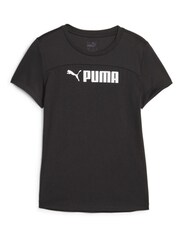 Puma Black FIT Youth T-Shirt - Image 4 of 5