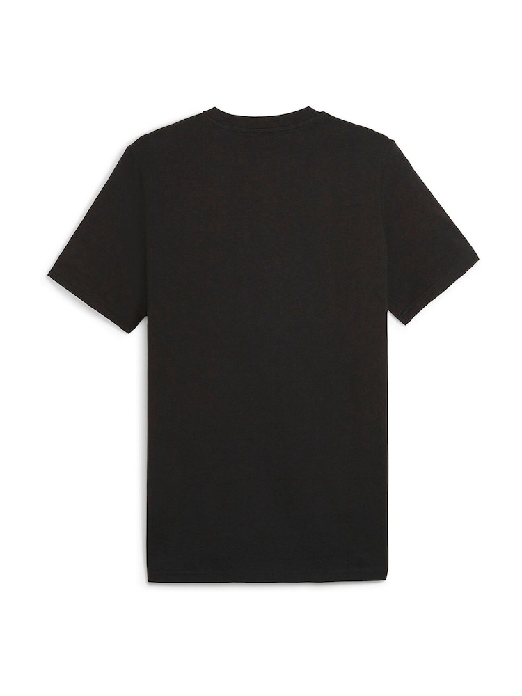 Puma Black Better Essentials Mens T-Shirt - Image 7 of 7