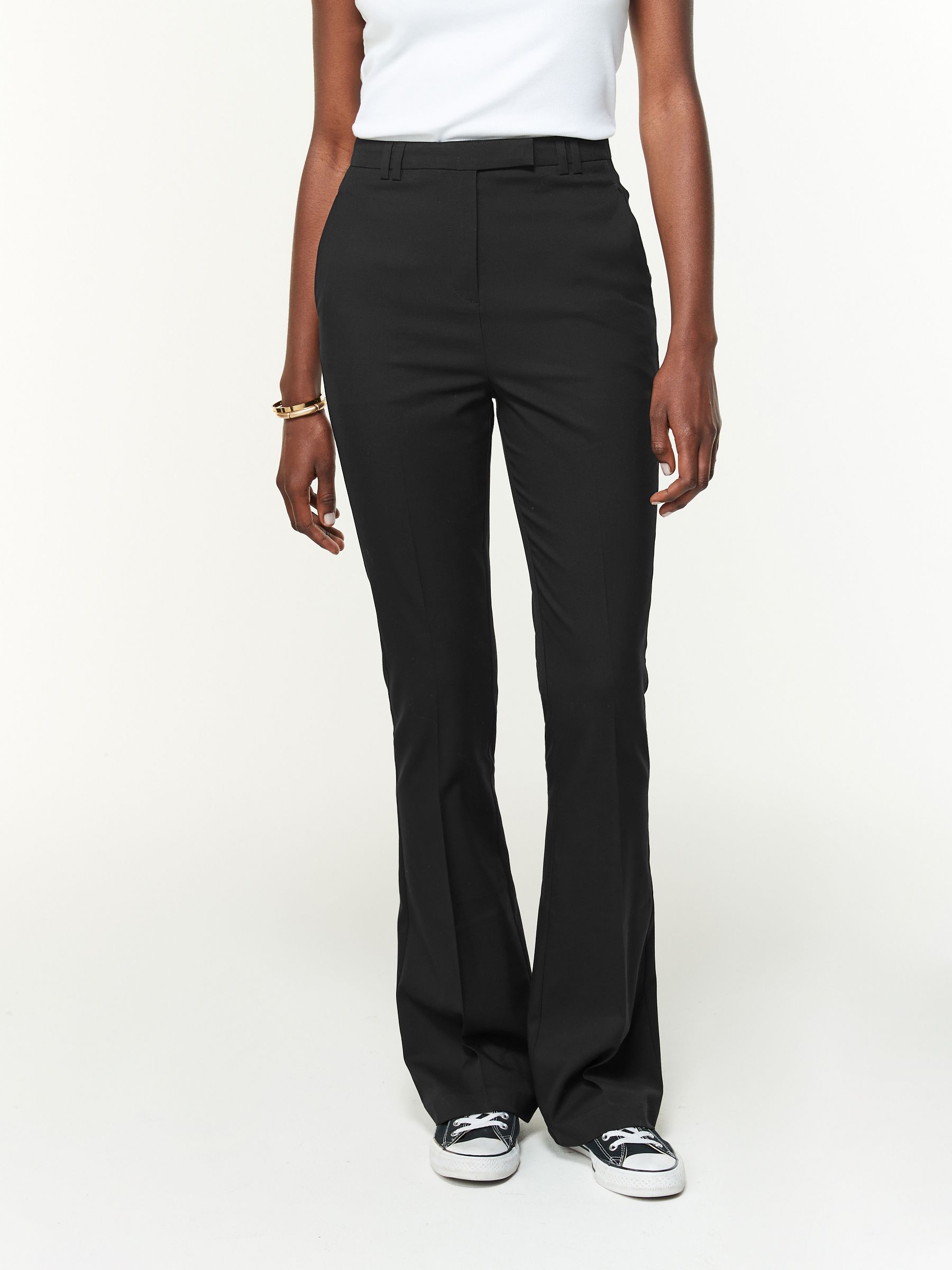 Buy Black Tailored Bootcut Trousers from Next Netherlands