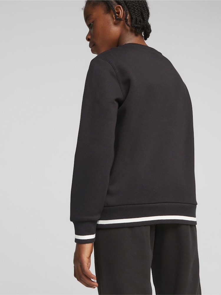 Puma Black Squad Youth Sweatshirt - Image 2 of 5