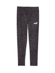 Puma Black ESS+ ANIMAL Youth Leggings - Image 5 of 6
