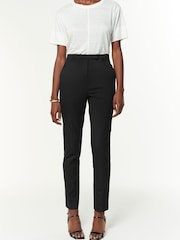 Noir - Pantalon slim sur mesure - Image 2 de 6