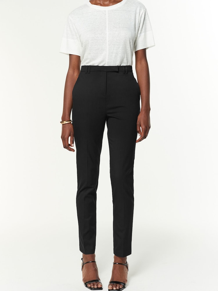 Noir - Pantalon slim sur mesure - Image 2 de 6
