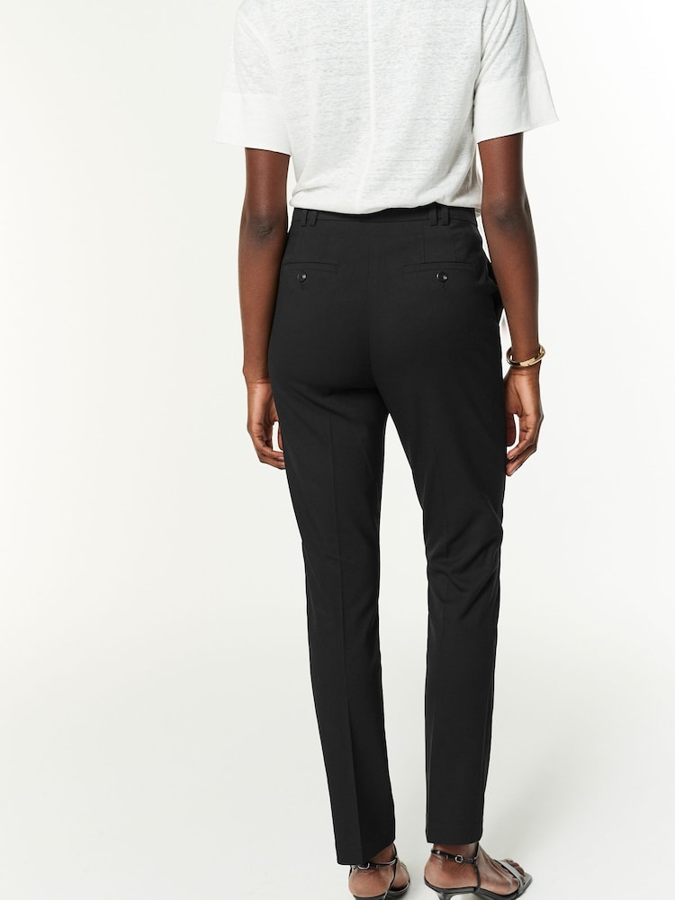 Black Tailored Slim Trousers - Image 3 of 6