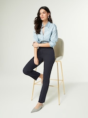 marine - Pantalon slim sur mesure - Image 2 de 6