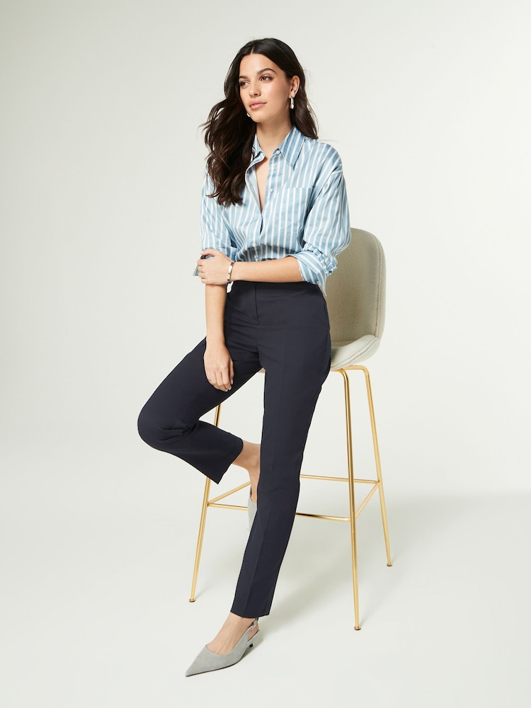 marine - Pantalon slim sur mesure - Image 2 of 6