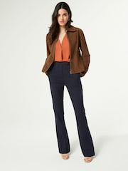 marine - Pantalon bootcut habillé - Image 1 de 7