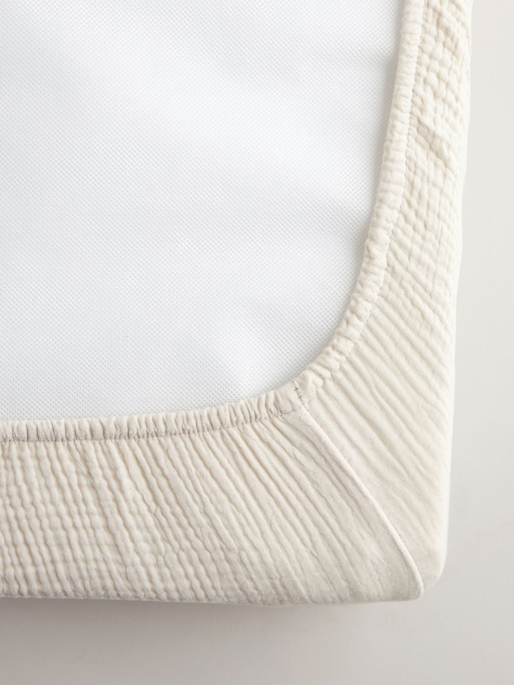 Baby Jersey-Spannbettlaken aus 100 % Baumwoll-Musselin im 2er-Pack - Bild 2 von 11 Baby Jersey-Spannbettlaken aus 100 % Baumwoll-Musselin im 2er-Pack - Bild 2 von 11