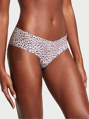 Victoria's Secret Purest Pink Basic Animal Cheeky Knickers - Image 1 of 3
